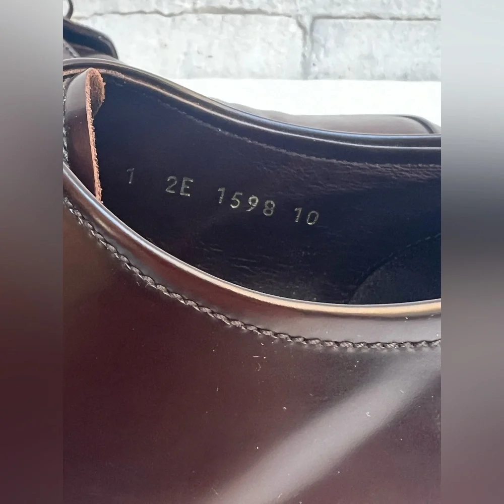 PRADA Leather Derby Shoes